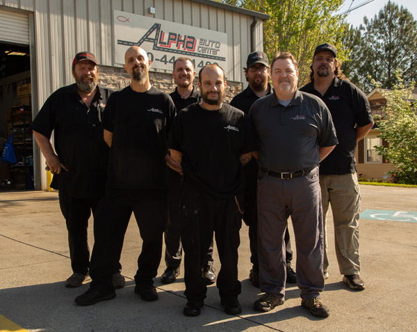 Alpha Auto Center staff in Dallas, GA